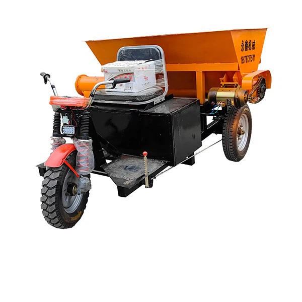 Skein Dragon Type Trehjulet New Energy Mixing Feed Truck